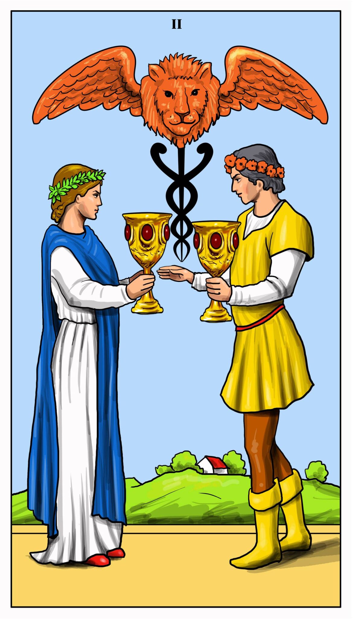 Two Of Cups Tarot Card Meaning Explained