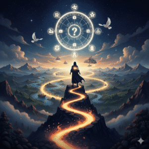 Destiny Number numerology chart showing how to calculate your Life Path number from birthdate”