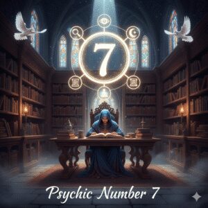 Psychic Number 7 Meaning: The Seeker's Path to Wisdom & Truth 1 Psychic Number 7 represents spirituality, self-reflection, and wisdom